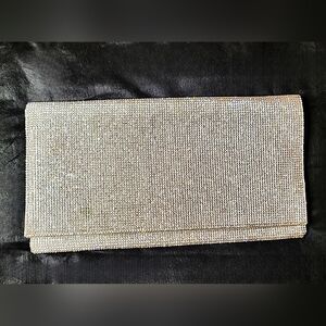 Express Diamond Crystal Dresssy Evening Formal Night Clutch